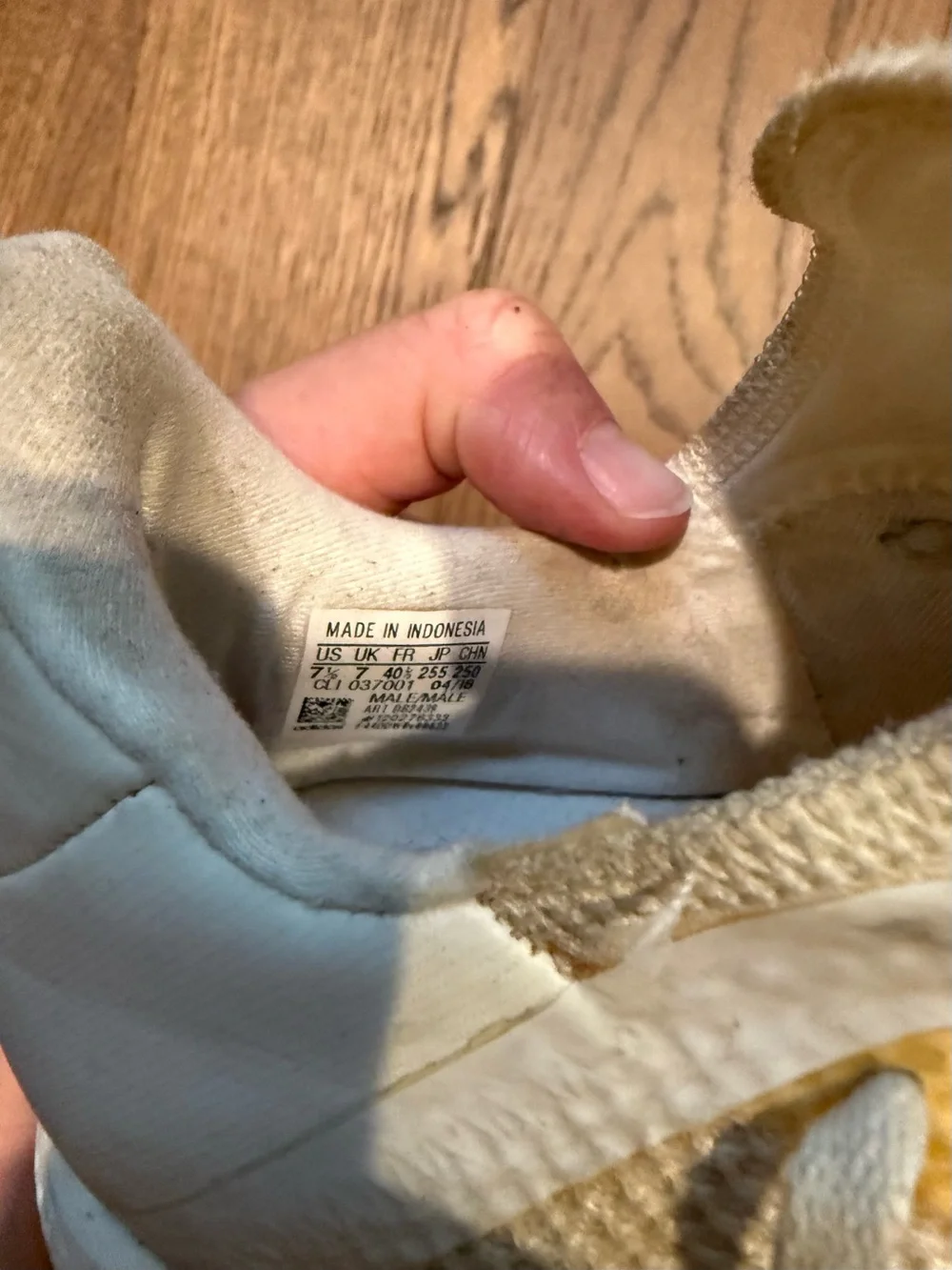 adidas lightly used